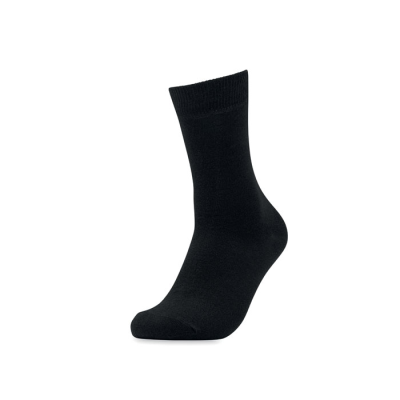 PAIR OF SOCKS in Gift Box M in Black.