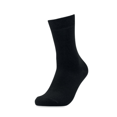 PAIR OF SOCKS in Gift Box L in Black.