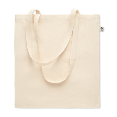 Picture of ORGANIC COTTON SHOPPER TOTE BAG in Brown