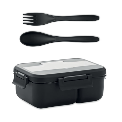 Picture of LUNCH BOX with Cutlery in Pp