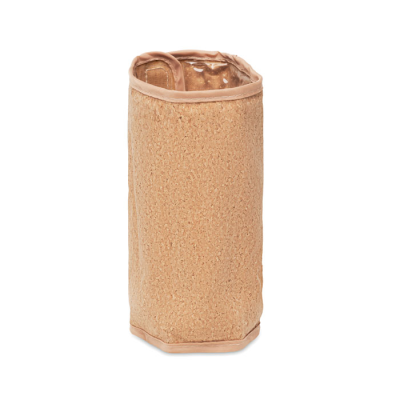 Picture of SOFT WINE BOTTLE COOLER in Cork Wrap in Brown