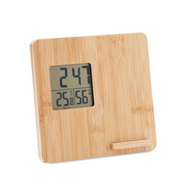 Picture of BAMBOO WEATHER STATION 10W in Brown.