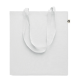 Picture of RECYCLED COTTON SHOPPER TOTE BAG in White