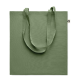 Picture of RECYCLED COTTON SHOPPER TOTE BAG in Green