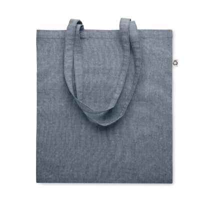 Picture of SHOPPER TOTE BAG with Long Handles in Blue.