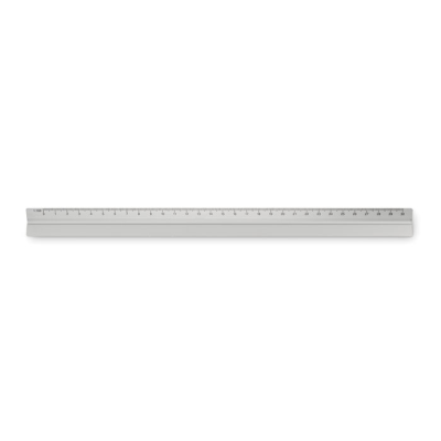 Picture of 30CM RULER in Aluminium Metal in Silver.