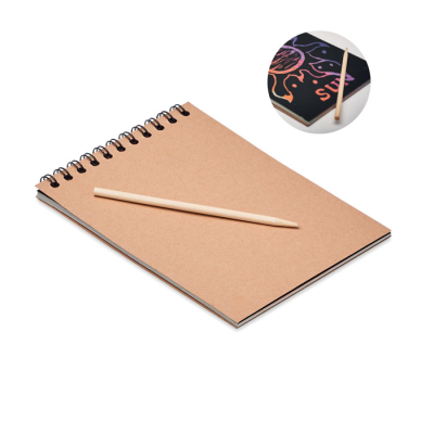 Picture of SCRATCHING PAPER NOTE BOOK