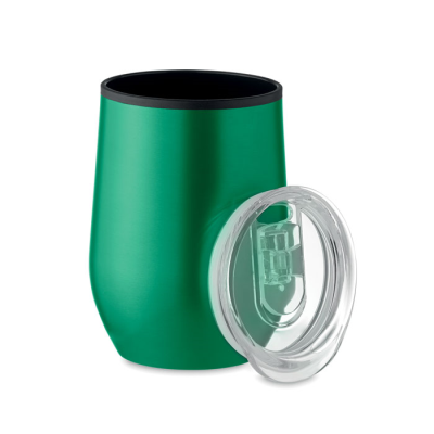 Picture of DOUBLE WALL TRAVEL CUP 350 ML in Green