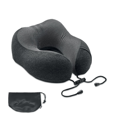 Picture of TRAVEL PILLOW in RPET in Grey