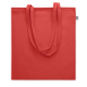 Picture of ORGANIC COTTON SHOPPER TOTE BAG in Red