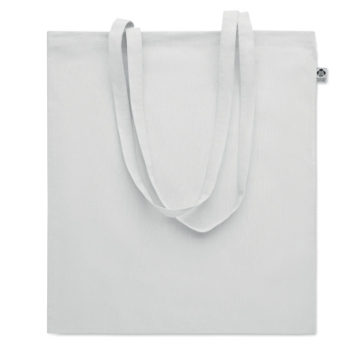 Picture of ORGANIC COTTON SHOPPER TOTE BAG in White