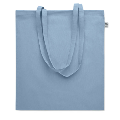 Picture of ORGANIC COTTON SHOPPER TOTE BAG in Blue