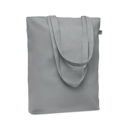 Picture of CANVAS SHOPPER TOTE BAG 270 GR & M² in Grey.