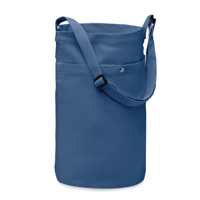 Picture of CANVAS SHOPPER TOTE BAG 270 GR & M² in Blue