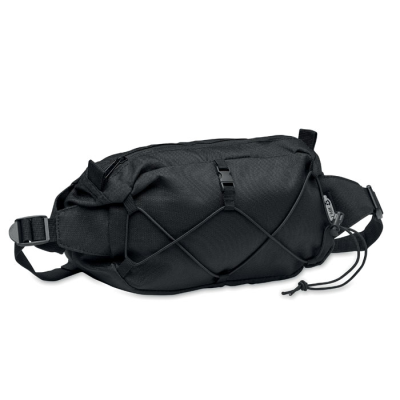 Picture of WAIST BAG in 600D RPET in Black.