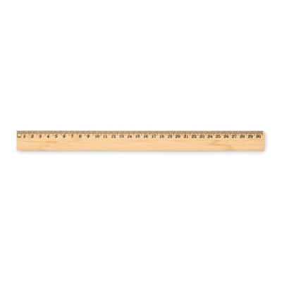 Picture of RULER in Bamboo 30 Cm in Brown