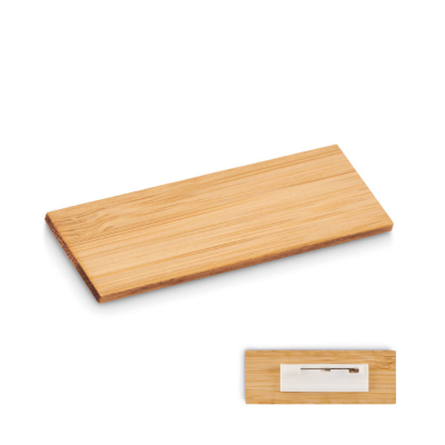 Picture of NAME TAG HOLDER in Bamboo