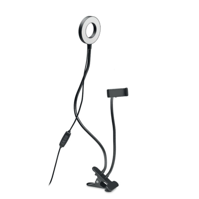 Picture of PORTABLE SELFIE RING LIGHT in Black