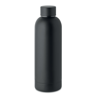 Picture of DOUBLE WALL BOTTLE 500 ML in Black.