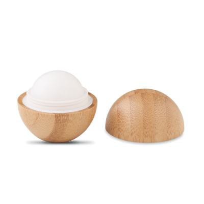 Picture of LIP BALM in Round Bamboo Case
