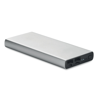 Picture of 10000 MAH POWER BANK in Silver.