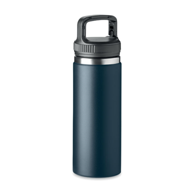 Picture of DOUBLE WALL FLASK 500 ML in Blue