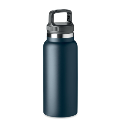 Picture of DOUBLE WALL FLASK 970 ML in Blue.