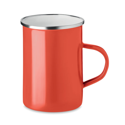 Picture of METAL MUG with Enamel Layer in Red