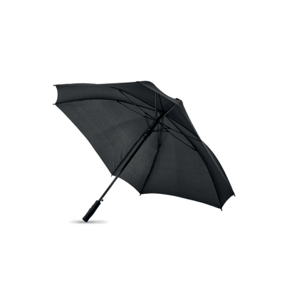 Picture of WINDPROOF SQUARE UMBRELLA in Black