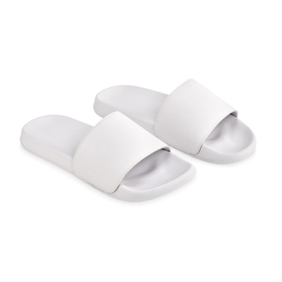 Picture of ANTI -SLIP SLIDERS in White.