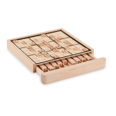 Picture of WOOD SUDOKU BOARD GAME