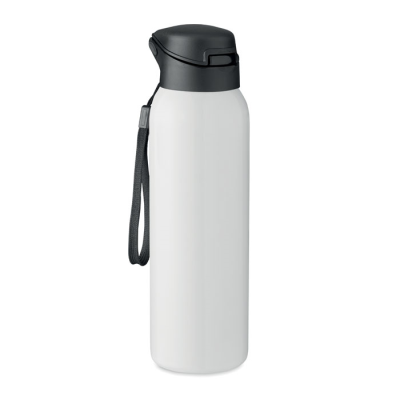 Picture of DOUBLE WALL BOTTLE 580 ML in White.