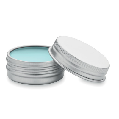 Picture of VEGAN LIP BALM in Round Tin in Blue.