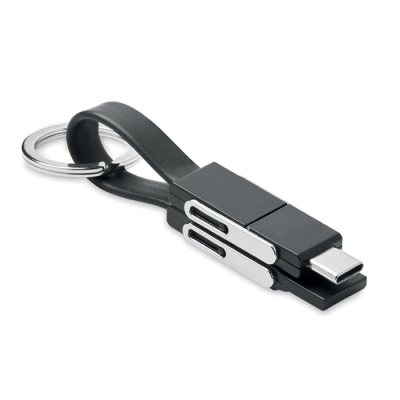 Picture of KEYING with 4 in 1 Cable in Black.