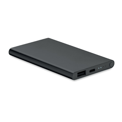 Picture of 4000 MAH POWER BANK TYPE C in Black.