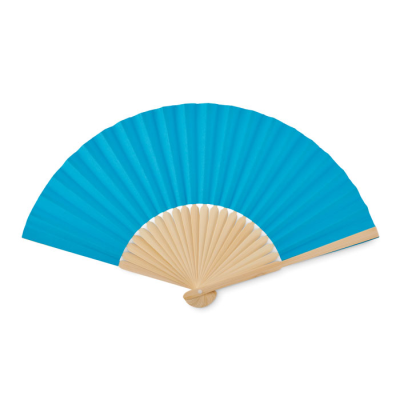 Picture of MANUAL HAND FAN in Turquoise
