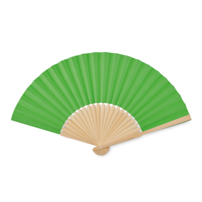 Picture of MANUAL HAND FAN in Lime