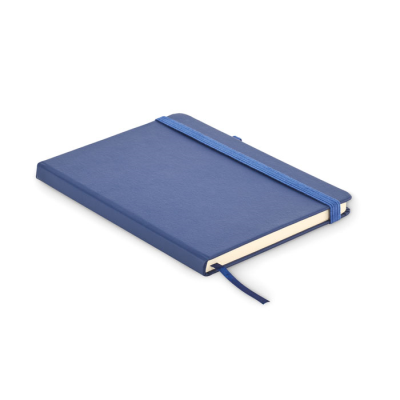 Picture of BONDED LEATHER A5 NOTE BOOK in Blue