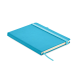Picture of RECYCLED PU A5 LINED NOTE BOOK in Blue