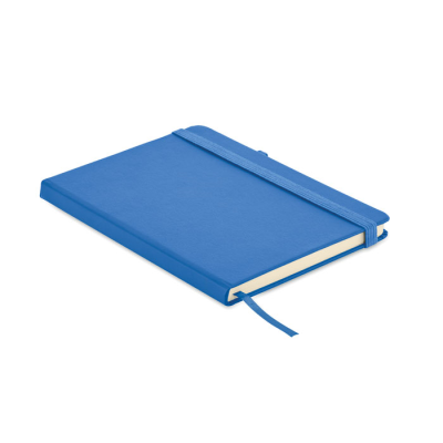 Picture of BONDED LEATHER A5 NOTE BOOK in Blue.