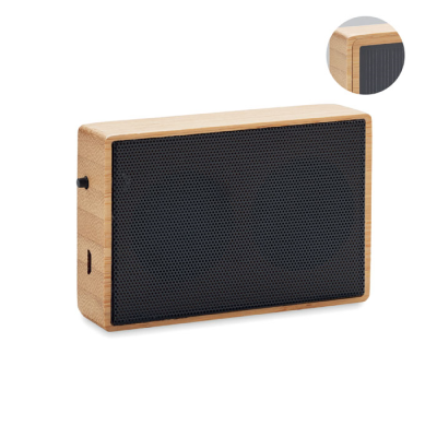 Picture of SOLAR BAMBOO CORDLESS SPEAKER