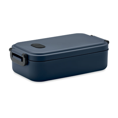 Picture of RECYCLED PP LUNCH BOX 800 ML in Blue.