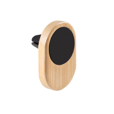 Picture of MAGNETIC AIR VENT MOBILE PHONE HOLDER in Wood