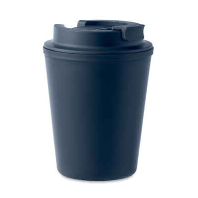 Picture of RECYCLED PP TUMBLER 300 ML in Blue.