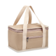 Picture of 6 CAN COOL BAG CANVAS 320GR & M² in Brown