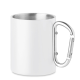 Picture of DOUBLE WALL METAL MUG 300 ML in White