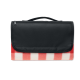 Picture of RPET FLEECE PICNIC BLANKET in Red
