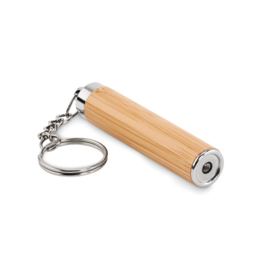 Picture of MINI BAMBOO TORCH with Keyring in Brown