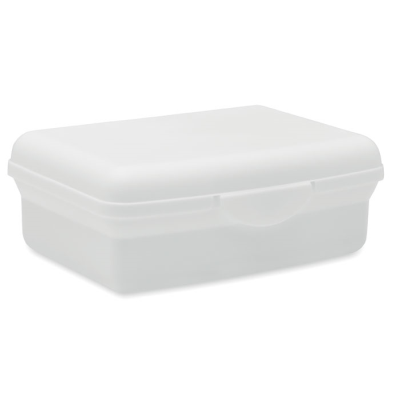 Picture of LUNCH BOX in Recycled PP 800Ml in White.