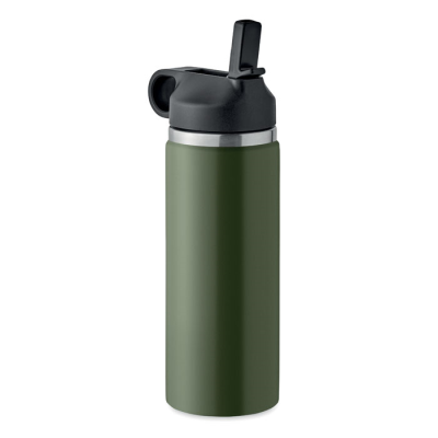 Picture of DOUBLE WALL BOTTLE 500 ML in Green.